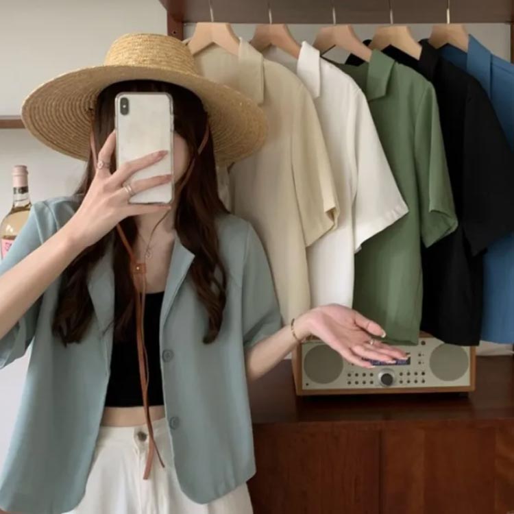 ショート丈 ジャケット 30代 ショート丈 送料無料 ショート丈 テーラードジャケット 送料無料 薄手 ゆったり スーツ コート ミドル丈 20代 レディース カジュアル おしゃれ 着瘦せ シンプル