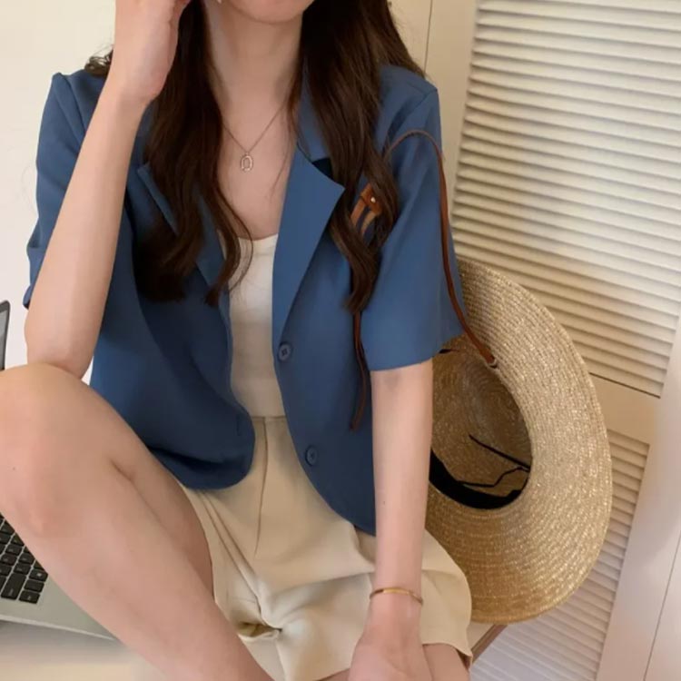 ショート丈 ジャケット 30代 ショート丈 送料無料 ショート丈 テーラードジャケット 送料無料 薄手 ゆったり スーツ コート ミドル丈 20代 レディース カジュアル おしゃれ 着瘦せ シンプル