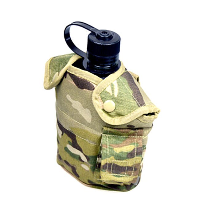 ROTHCO GIスタイル モールキャンティーンカバー (マルチカモ色) 水筒カバー 0613902006126 / プレゼントにおすすめ ブッシュクラフト キャンプ アウトドア 防災用 湯たんぽ ソロキャンプ (おうちキャンプ) セレクト雑貨ムー