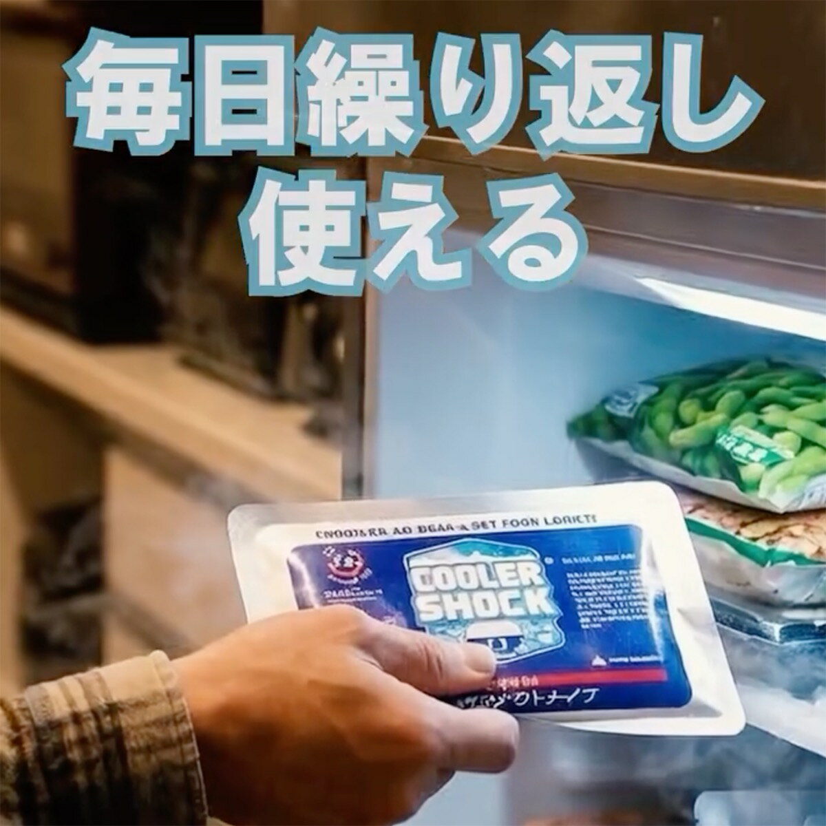 COOLER SHOCK (クーラーショック) BENTO&GO 保冷剤 予冷時間：約12時間 繰り返し使...