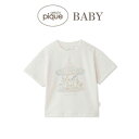 (5の付く日ポイント10倍)gelato pique baby ジェラートピケ ベビー BABY メリーゴーランドワンポイントTシャツ pbct241459 ジェラピケ 赤ちゃん 部屋着 パジャマ ギフト 贈り物 出産祝い プレゼントにおすすめ 親子 リンクコーデ セレクト雑貨ムー【S10】