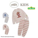 SALE30%OFF ジェラートピケ キッズ パジャマ gelato pique kids SESAME STREET モチーフジャガードプルオーバー&ロングパ...
