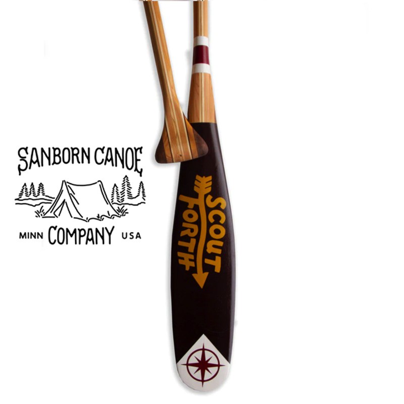 SALE50%OFF SANBORN CANOE COMPANY サンボーンカヌー SCOUT FORTH CAMPASS EDITON カヌーパドル 7scapsfce ウォールナット ハンドメイド インテリア カヤック カヌー SUP セレクト雑貨ムー