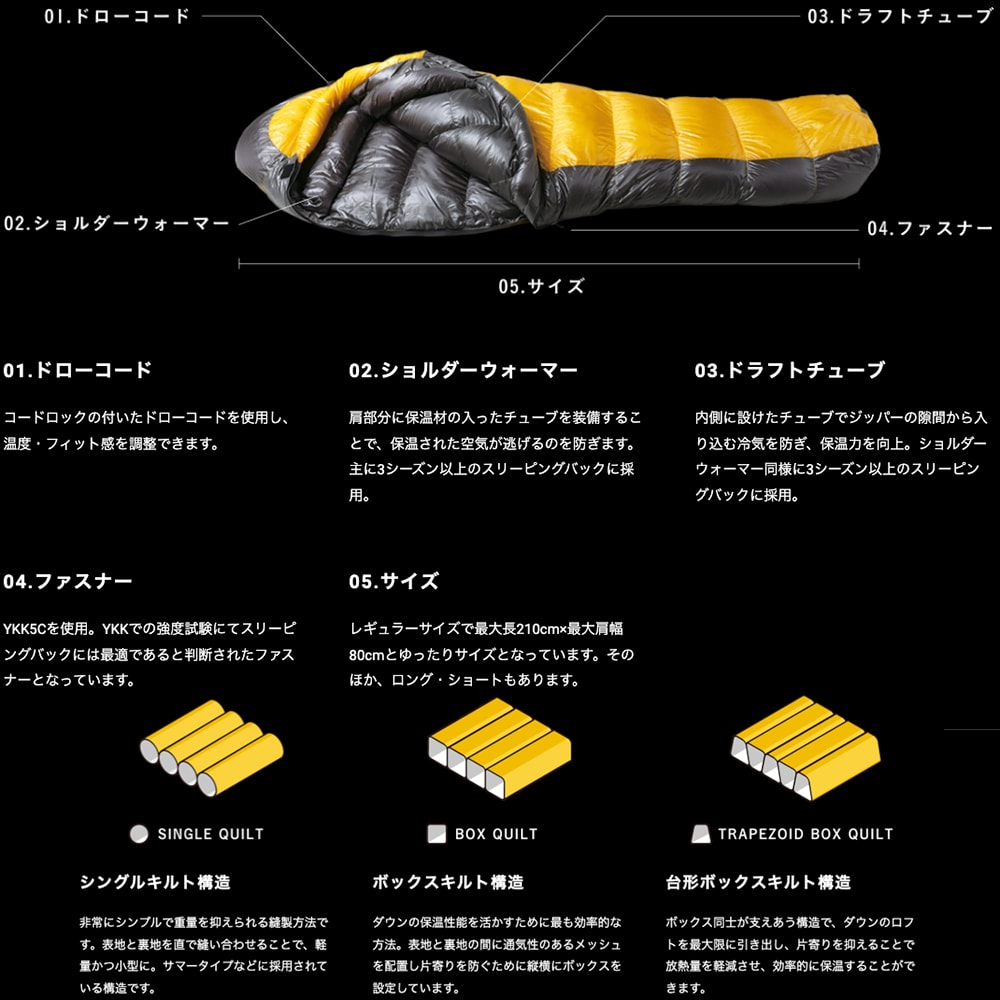 (30日限定ポイント最大10倍)NANGA ナンガシュラフ AURORA TEX light 750DX ショート オーロラテックス ライト 760FP シュラフ 寝袋 身長165cmまで 総重量1,280g 女性向け 冬キャンプ 登山 4シーズン対応 防水透湿素材 快適温度-8℃ 下限-16℃【P10】 selectzakkamu-10038697 セレクト雑貨ムー サンプル画像2