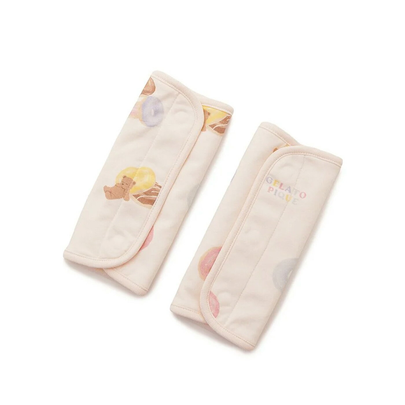 ジェラートピケベビー gelato pique baby ドーナツベア柄サッキングパッド pbgg252449 ジェラピケ 赤ちゃん 抱っこひもカバー おんぶ紐 ベビーグッズ 出産祝い 2025夏 ギフト プレゼントにオススメ セレクト雑貨ムー