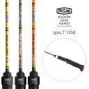 RGM(ルースター ギア マーケット) RGM spec.T 135B ベイトモデル グラスロッド Line (5~8lb.) Lure (~9g) 全長135cm 渓流 エリアトラウト 管理釣り場 穴釣り 釣りキャンプ ガングリップ仕様 ROOSTER GEAR MARKET セレクト雑貨ムー