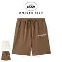 (1日限定ポイント最大10倍)ジェラートピケ GELATO PIQUE UNISEX 裏毛ハーフパンツ pucp255207 ジェラピケ ルームウェア ユニセッ...
