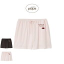 ジェラートピケ gelato pique 接触冷感 COOLレーヨンデザートロゴショートパンツ pwcp252349 ジェラピケ ルームウェア パジャマ 部屋着...