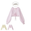 SALE30%OFF ジェラートピケ gelato pique SPRING 透かし編みカーディガン pwnt251121 ジェラピケ ルームウェア 部屋着 パジャマ レディース ショート丈 ギフト プレゼントにおすすめ セレクト雑貨ムー