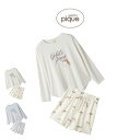 ジェラートピケ gelato pique シーズーワンポイントロンT&シーズー柄ショートパンツセット pwct254256set pwcp254254 ジェラピ...