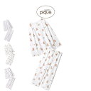 ジェラートピケ gelato pique モチーフ3柄プルオーバー&ロングパンツセット pwct254370set pwcp254371 ジェラピケ ルームウェ...