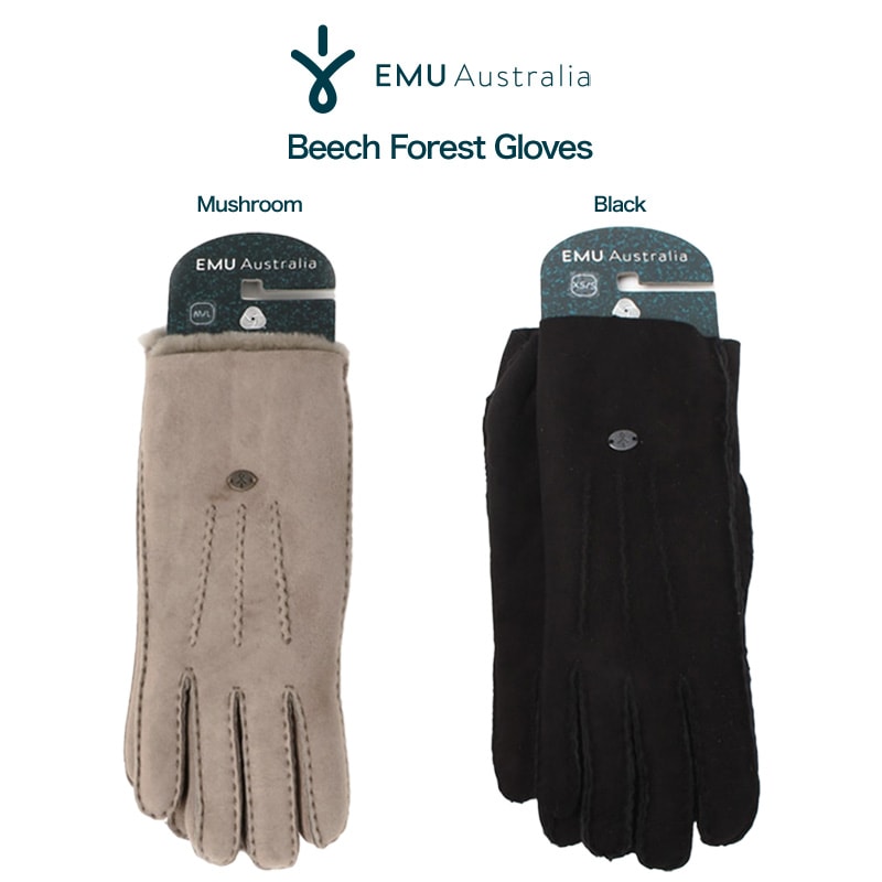 エミュ 手袋 SALE30%OFF EMU Australia エミュー オーストラリア BEECH FOREST GLOVES グローブ 手袋 w1415 シープスキン 防寒 天然素材 クリスマス ギフト プレゼント セレクト雑貨ムー