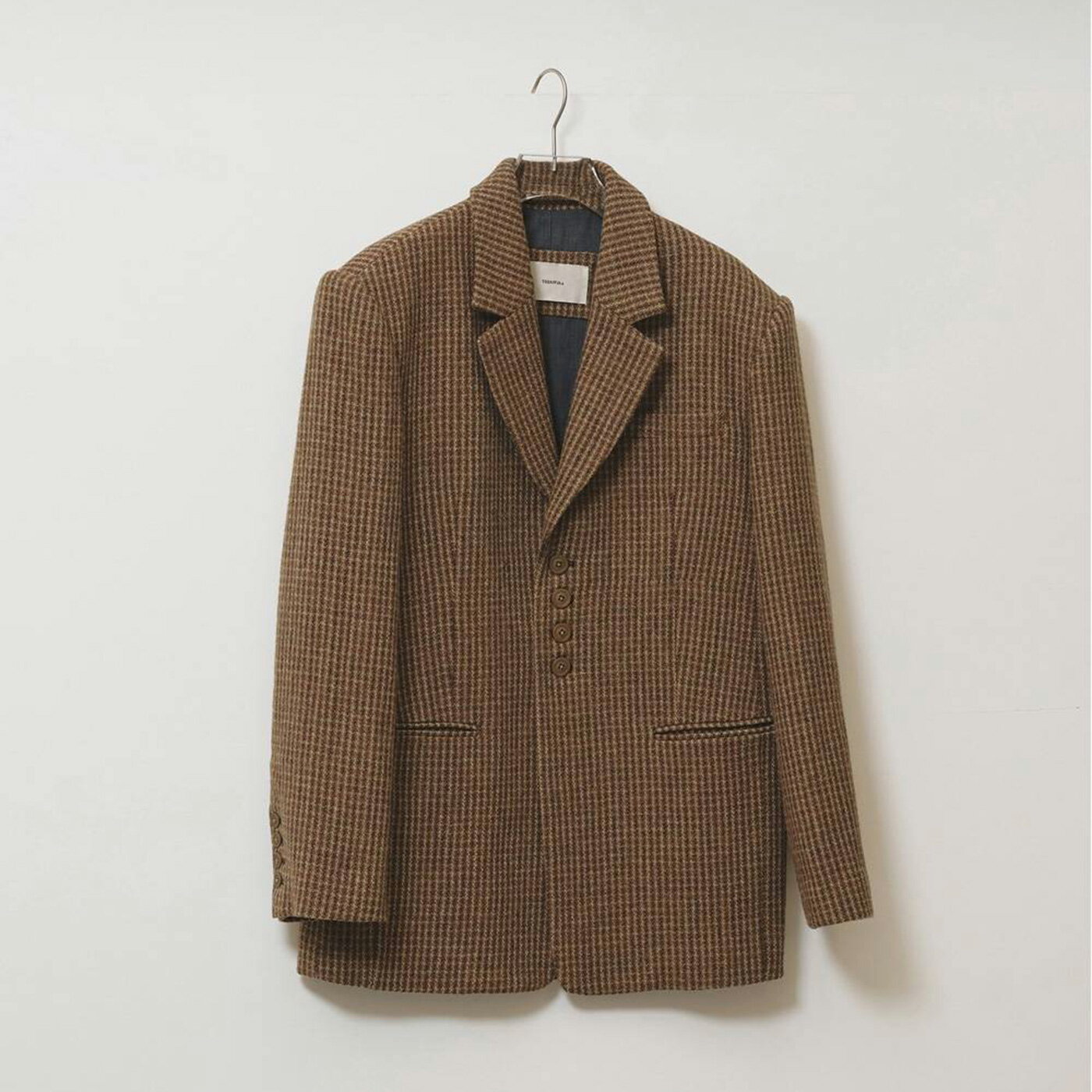 楽天市場】todayful check over jacketの通販