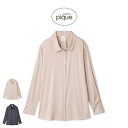 SALE30%OFF ジェラートピケ gelato pique サテンシャツ pwft245308 ジェラピケ ルームウェア トップス 部屋着 レディース トッ...