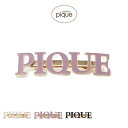 SALE30%OFF gelato pique ジェラートピケ メタルロゴバレッタ pwga244668 ジェラピケ レディース ヘアアクセサリー お家コーデ ...