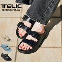 テリック TELIC W-BUCKLE2 サンダル 靴 厚底 疲労分散 バックルタイプ リカバリーサンダル シンプル デイリー サポート力 シューズ セレクト雑貨ムー【P10】