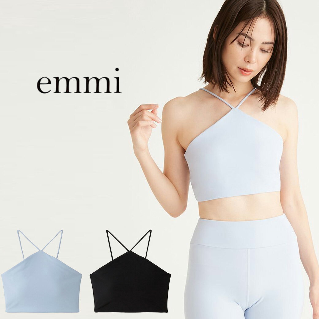 新品未使用】emmi ヨガ オープンショルダートップス