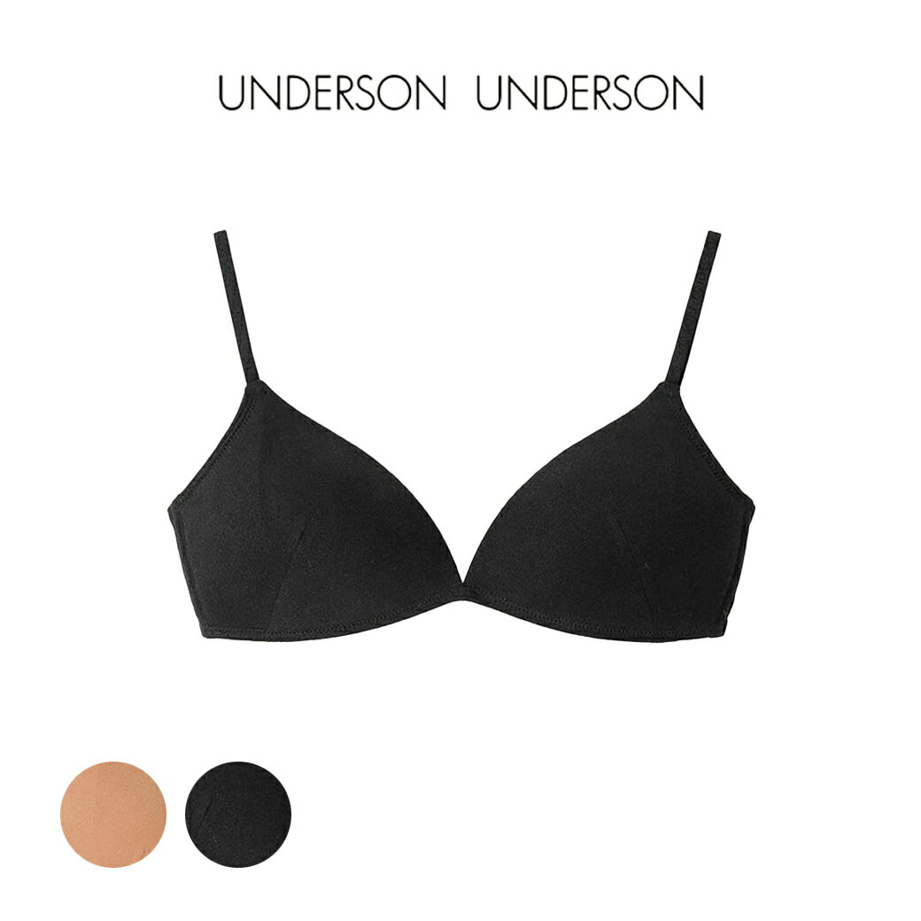 UNDERSON UNDERSON アンダーソンアンダーソン ナチュラルキープブラトップ uuwgg239190 レディース 下着 ブラジャー モールドカップ ノンワイヤー ストレスフリー ランジェリー 和紙使用 ギフ…