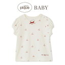 SALE20%OFF ジェラートピケ ベビー gelato pique BABY チェリー柄Tシャツ pbct252431 パジャマ 赤ちゃん 部屋着 ルームウェア ジェラピケ 出産祝い 2025夏 ギフト 贈り物 プレゼント セレクト雑貨ムー【P10】