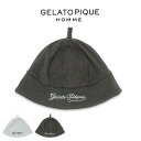 SALE20%OFF ジェラートピケオム GELATO PIQUE HOMME パイルロゴ刺繍セーラーハット phgh252907 ジェラピケ サウナハット ヘ...