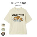 ジェラートピケ オム GELATO PIQUE HOMME エアリーモコドッグジャガードプルオーバー pmnt252945 メンズ 部屋着 ルームウェア パジャ...