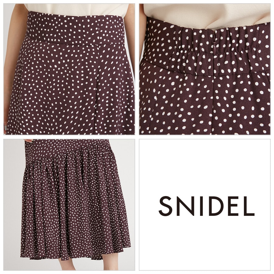 (SALE50%OFF) スナイデル SNIDEL バリエスカート swfs224182 レディース ボトムス ハイウエスト セレクト雑貨ムー セール