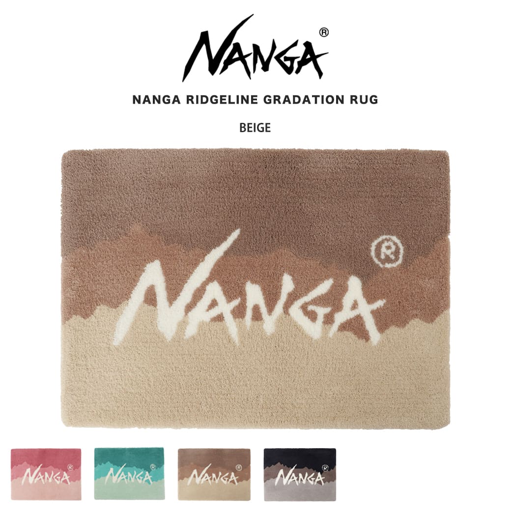 (18ݥȺ10)NANGA ʥ NANGA RIDGELINE GRADATION RUG / ʥ å饤 ...