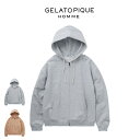 (期間限定ポイント10倍)GELATO PIQUE HOMME ジェラートピケ オム 裏毛パーカー pmct241958 メンズ トップス 部屋着 ルームウェア パジャマ シンプル ギフト プレゼントにおすすめ 2024春 セレクト雑貨ムー【S10】