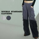 DOUBLE STANDARD CLOTHING ダブルスタンダードクロージング ESSENTIAL / カーゴスウェットパンツ 2506181241 レディース ボトムス カーゴパンツ ストリート グレー 2024春 セレクト雑貨ムー