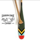 (0の付く日ポイント10倍)SANBORN CANOE COMPANY サンボーンカヌー Artisan Painted Paddles SCOUT カヌーパドル 7scapsct H1470mm ウォールナット ハンドメイド インテリア カヤック カヌー SUP セレクト雑貨ムー