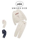 ジェラートピケ gelato pique UNISEX 裏毛ワンポイントプルオーバー&ロングパンツセット puct254373set pucp254374 ジェ...
