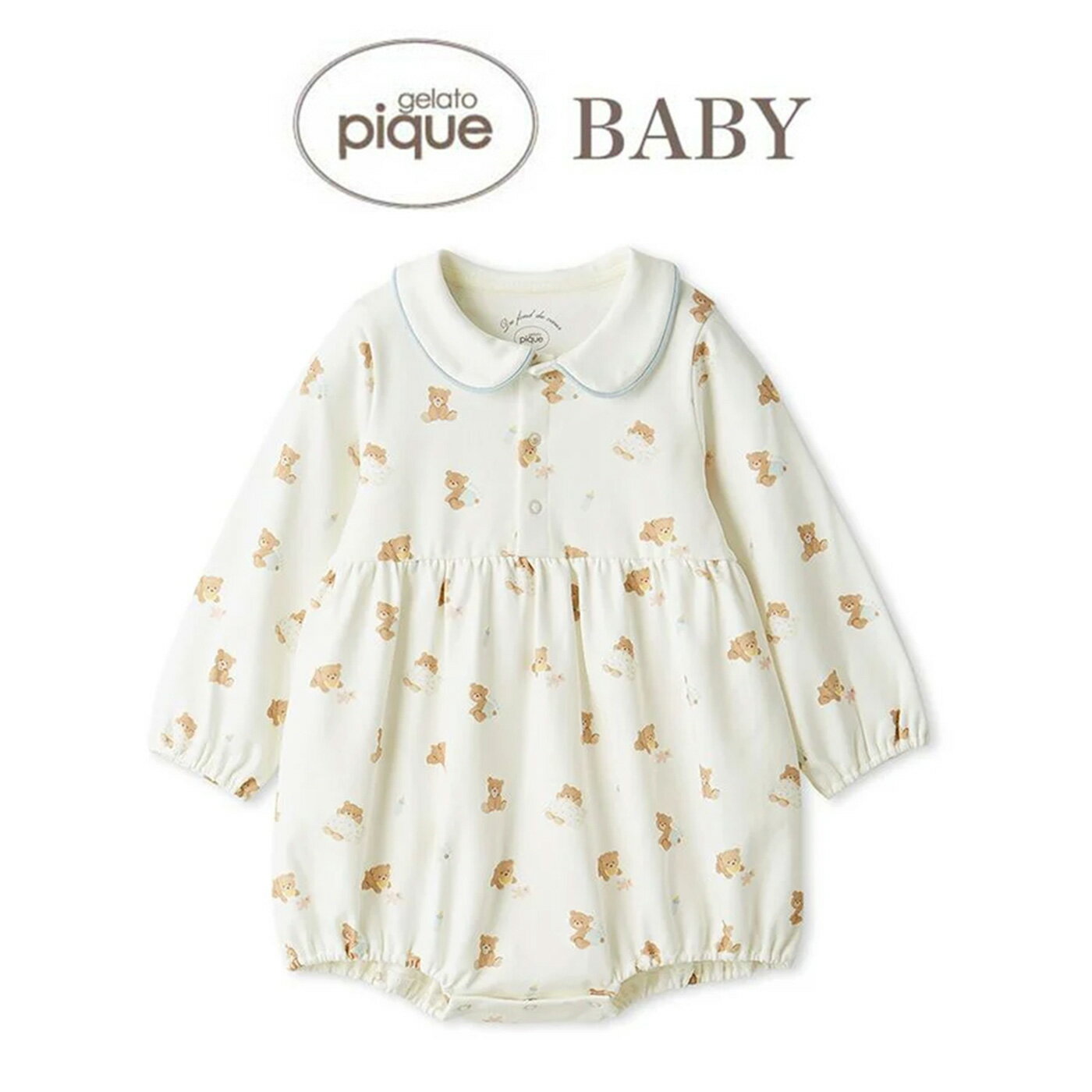 ジェラートピケ ベビー gelato pique BABY ベビーベアロンパース pbco259153 ジェラピケ 出産祝い 赤ちゃん ルームウェア 部屋着 パ...