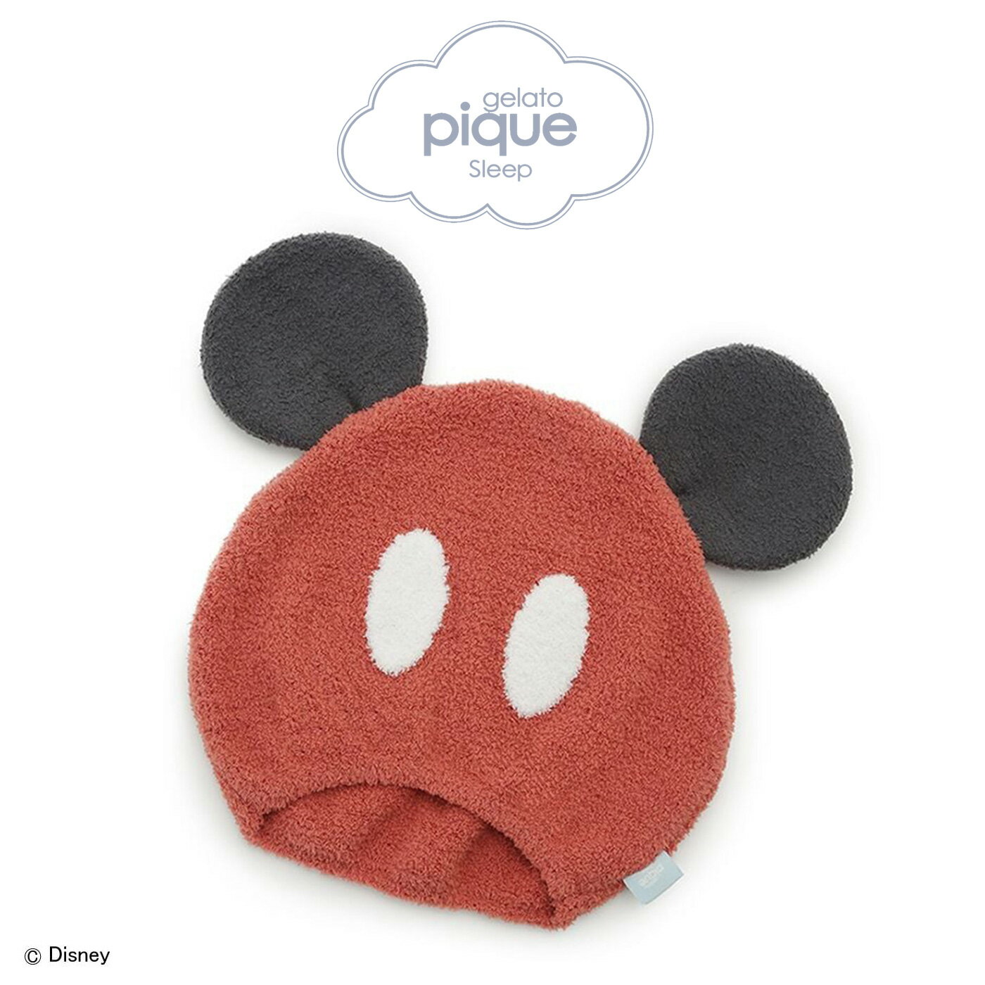ジェラートピケ gelato pique Sleep Mickey 吸水キャップ psgg252800 ジェラピケ Disney ディズニー バスグッズ 洗顔 小物 ルームウェア 2025夏 ギフト プレゼントにおすすめ セレクト雑貨ムー【P10】のサムネイル