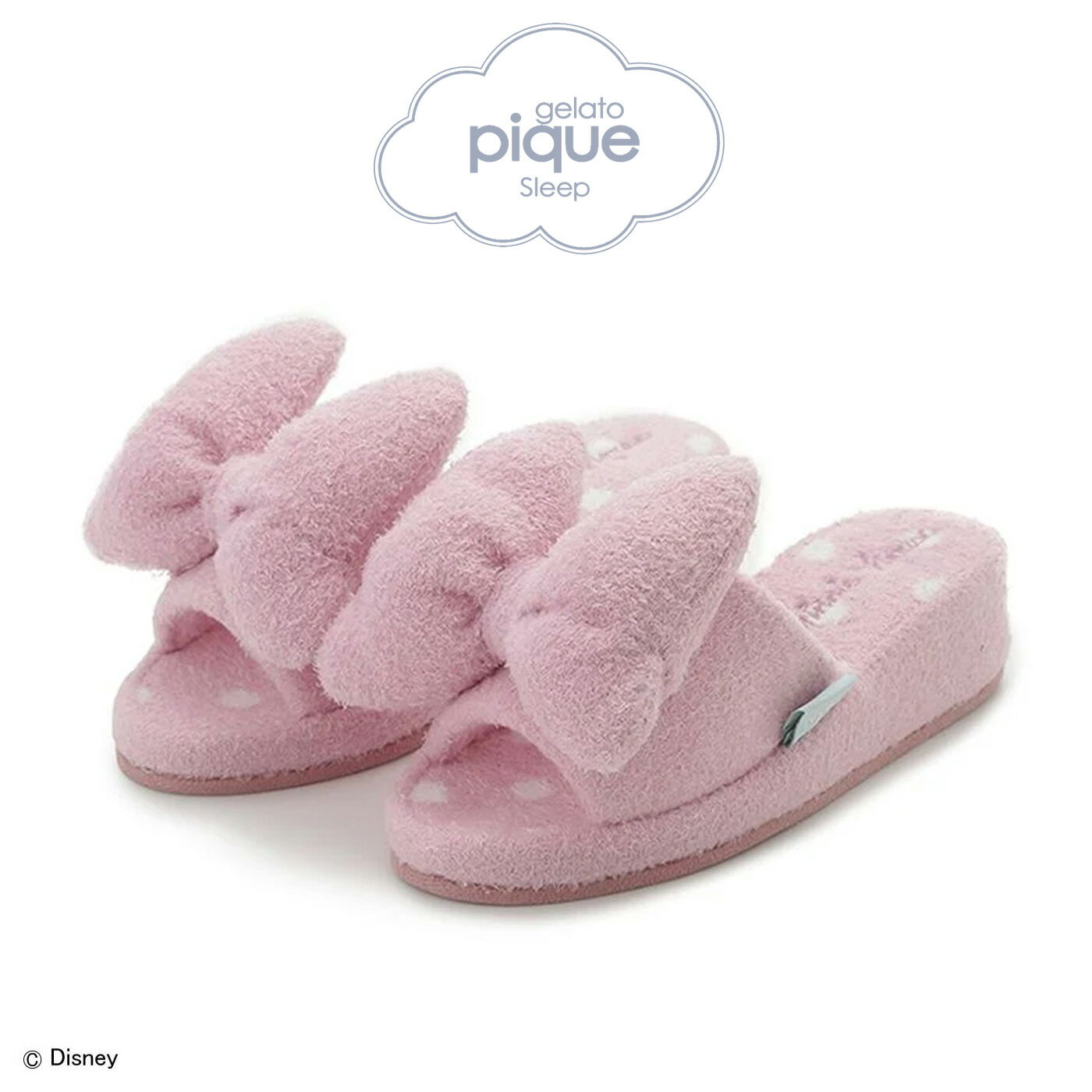 ジェラートピケ gelato pique Sleep Minnie ルームシューズ psgg252809 ジェラピケ Disney ディズニー スリッパ ルームウェア レディース 2025夏 ギフト プレゼントにおすすめ セレクト雑貨ムーのサムネイル