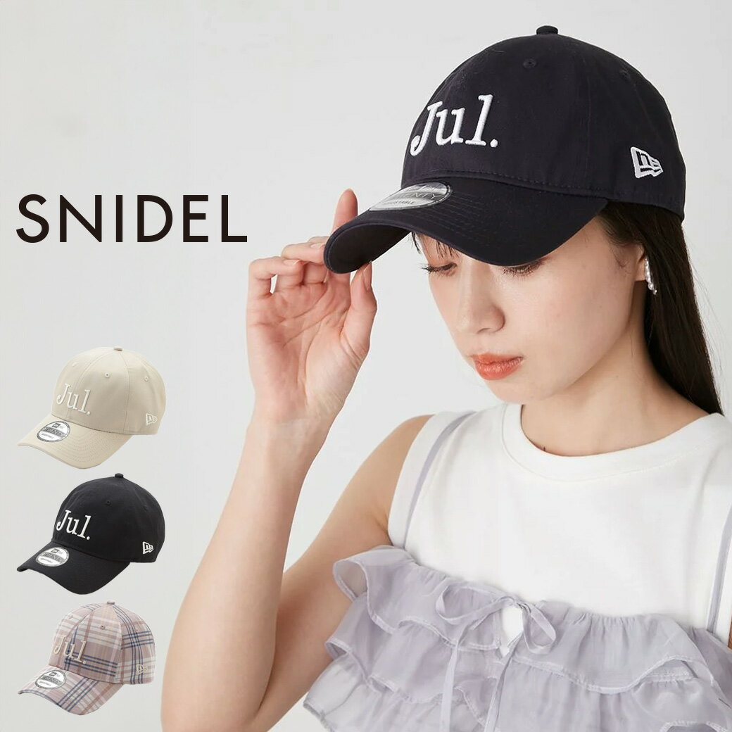 スナイデル SNIDEL NEW ERA(R)Julキャップ swgh244602 帽子 レディース CAP 刺繍 カジュアル スポーティ スタイリッシュ 人気 2024秋 2024autumn セレクト雑貨ムーのサムネイル