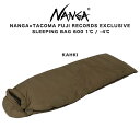 (5日限定ポイント最大10倍)ナンガ NANGA×TACOMA FUJI RECORDS EXCLUSIVE SLEEPING BAG ナンガ×タコマフジレコー...