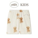 ジェラートピケ キッズ gelato pique kids トイプードル柄ショートパンツ pkcp251477 ジェラピケ 子供服 ルームウェア 部屋着 パジャ...