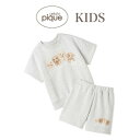 ジェラートピケ キッズ gelato pique kids トイプードル裏毛プルオーバー&ショートパンツセット pkct251472 ジェラピケ ルームウェア ...