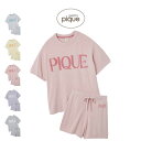 ジェラートピケ gelato pique スムーズィーロゴジャガードプルオーバー&ショートパンツセット pwnt252023 ジェラピケ ルームウェア 部屋着 ...