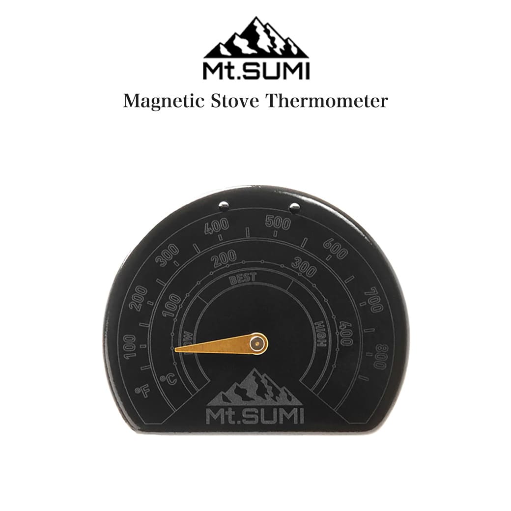 Mt.SUMI(マウントスミ) Magnetic Stove Thermometer / マグネット式ストーブ温度計 アウトドア テント BBQ セレクト雑貨ムー