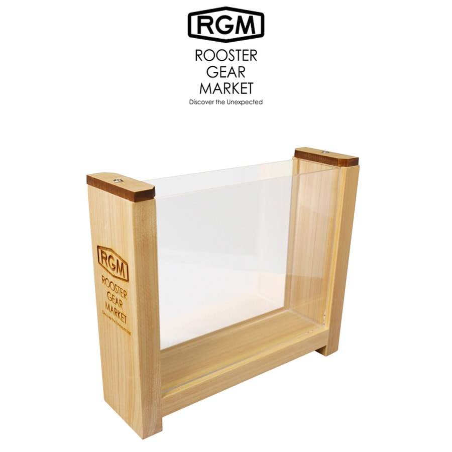 ROOSTER GEAR MARKET(ルースター ギア マーケット) RGM 観察ケース 釣りキャンプ 魚鑑賞 ミニ水槽 アウトドア 親子釣り セレクト雑貨ムー 1