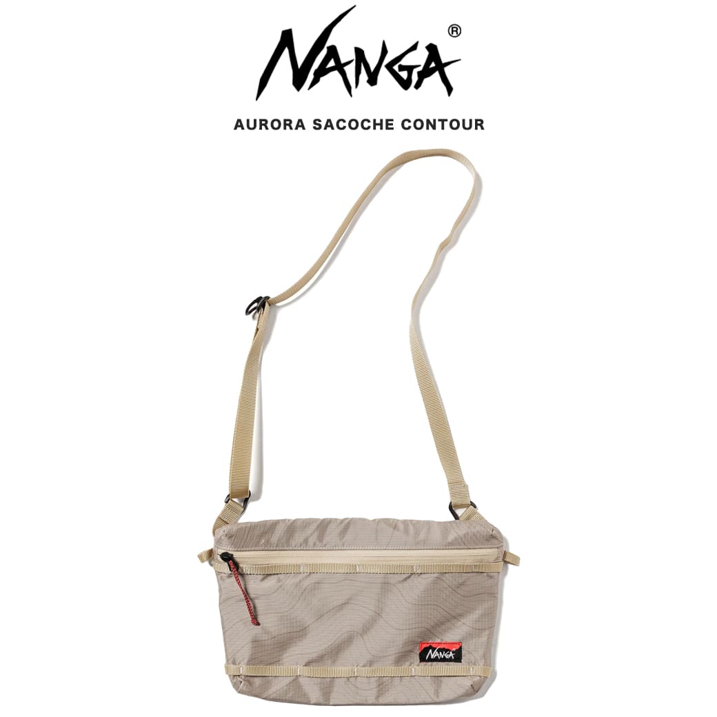 NANGA ナンガ AURORA SACOCHE オーロラサコッシュ CONTOUR 防水BAG サコッシュバッグ アウトドア キャンプ 父の日 ギフトにおすすめ セレクト雑貨ムー