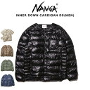 NANGA ナンガ INNER DOWN CARDIGAN DETACHABLE SLEEVE(MEN) インナーダウンカーディガンデタッチャブルスリーブ (メンズ) 半袖 長袖 2WAY仕様 メンズ アウトドア ダウン 冬キャンプ コンパクト収納 セレクト雑貨ムー