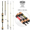 RGM(ルースター ギア マーケット) RGM SPEC.5 50-56S スピニングモデル モバイルロッド Line (3~6lb.) Lure (~7g) 渓流 エリアトラウト 管理釣り場 釣りキャンプ コンパクトロッド ROOSTER GEAR MARKET セレク