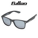 Fullon(フローン) 偏光サングラス Rubber Finish fbl039-12/フレーム : Matte Black レンズ : Silver Mir...