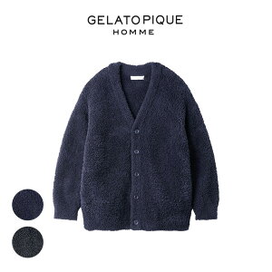 (マラソン28H限定ポイント10倍)GELATO PIQUE HOMME ジェラートピケオム ベーシックジェラートカーディガン pmnt239131 通販 ジェラピケ パジャマ メンズ ルームウェアー 部屋着 羽織 トップス 長袖 ギフト プレゼントにおすすめ 2023秋冬 セレクト雑貨ムー