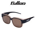 (10日限定ポイント最大10倍)Fullon(フローン) 偏光サングラス fbl079-2 オーバーグラス/フレーム : Matte Brown Clear レ...