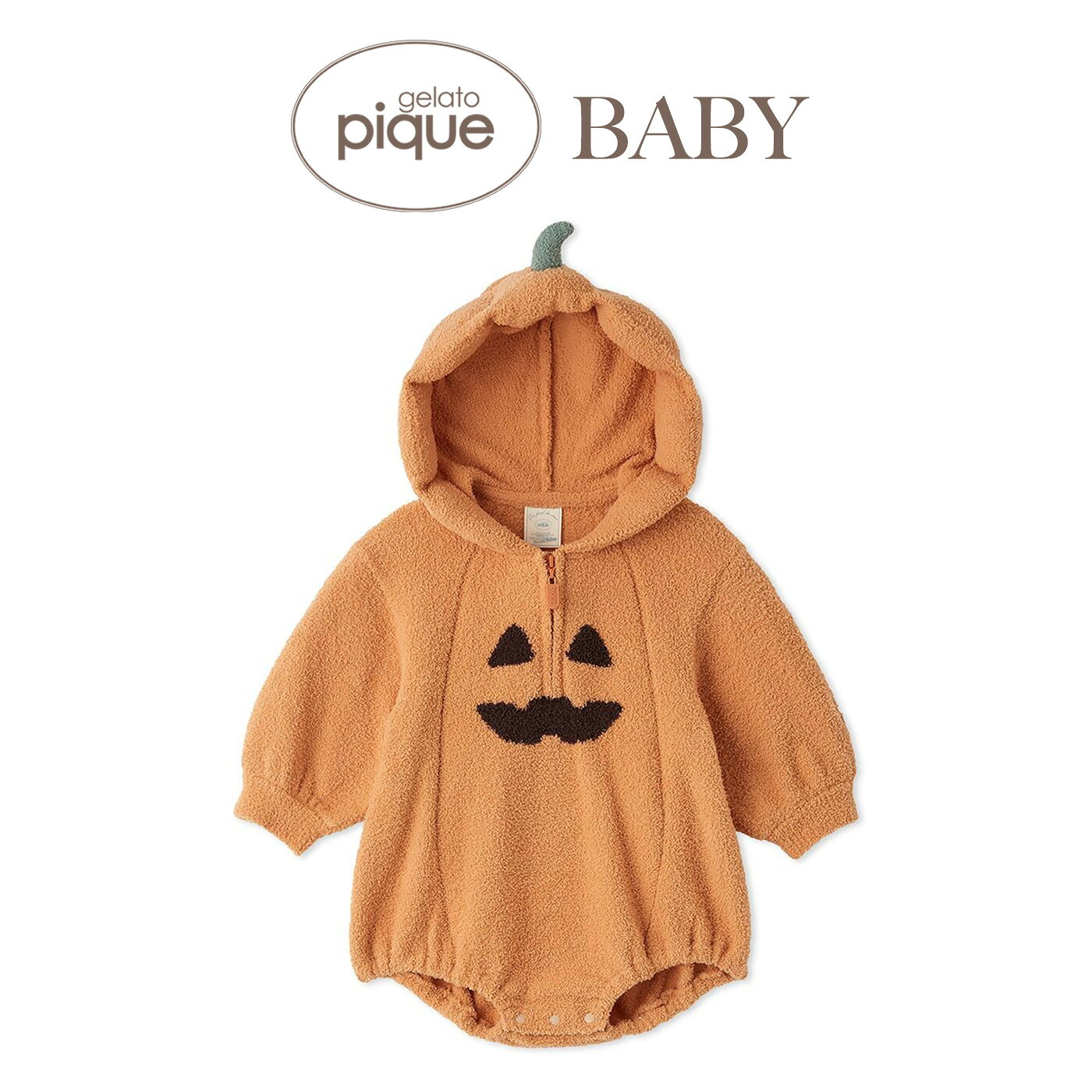 ジェラートピケ ベビー gelato pique BABY HALLOWEEN ハロウィン なりきりロンパース pbno264487 ジェラピケ ロンパース カバーオール ベビー 仮装 プレゼント セレクト雑貨ムー