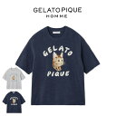 ジェラートピケ オム GELATO PIQUE HOMME エアリーモコキャットプルオーバー pmnt252921 メンズ 部屋着 ルームウェア パジャマ トッ...