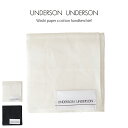 アンダーソンアンダーソン UNDERSON UNDERSON 和紙×コットンハンカチ uuugg252570 シンプル 綿 上質 正方形 オリジナル紙パッケージ...